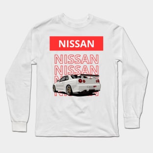 nissan gtr Long Sleeve T-Shirt